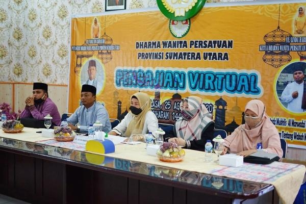 DWP Sumut Gelar Pengajian Virtual Tanggapi Pandemi dengan Kajian yang Relevan